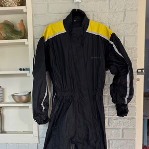 BMW Motorrad Tour Style Motorcycle Full Rain Suit Size Large